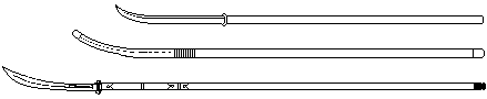 types of naginata