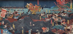 Yoshikazu in the Battle of Dannoura